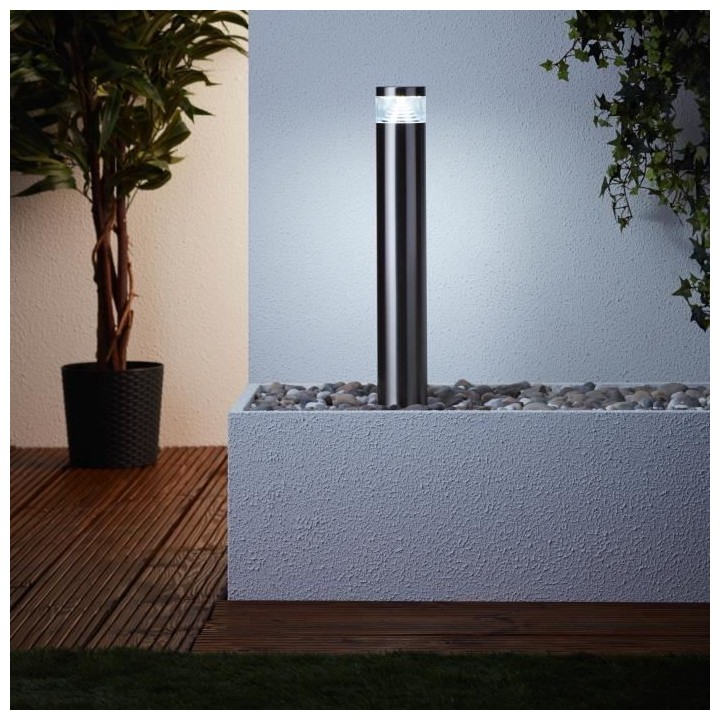 Potelet extérieur AVON - BRILLIANT - acier special/plastique LED 1x4W