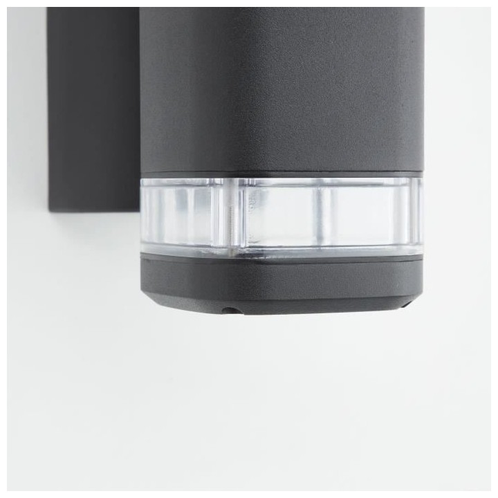 Applique extérieure up & down - BRILLIANT - JANDY - Métal/verre - No