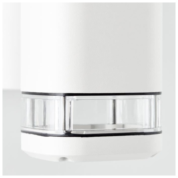 Applique extérieure - BRILLIANT - JANDY - Blanc - Métal/verre - GU10