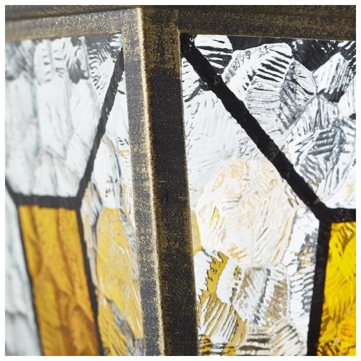 Applique extérieure descendante - BRILLIANT - JANEL - Métal/verre -