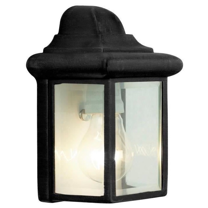 BRILLIANT Applique extérieure NISSIE noir E27 1x40W