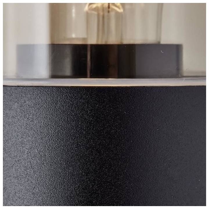 Applique extérieure SERGIORO avec détecteur de mouvement - Noir dép