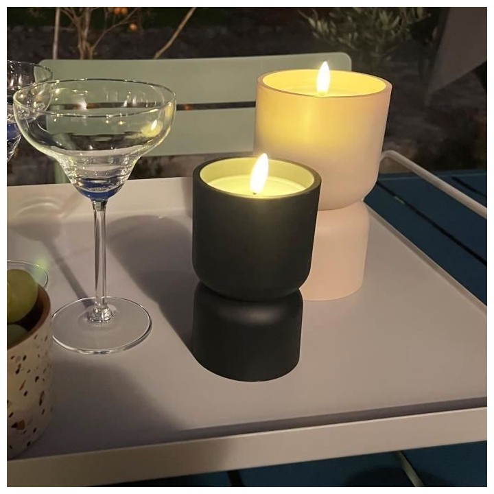 Lampe de table d'extérieur - BRILLIANT - LOVERE - Forme bougie - Plas