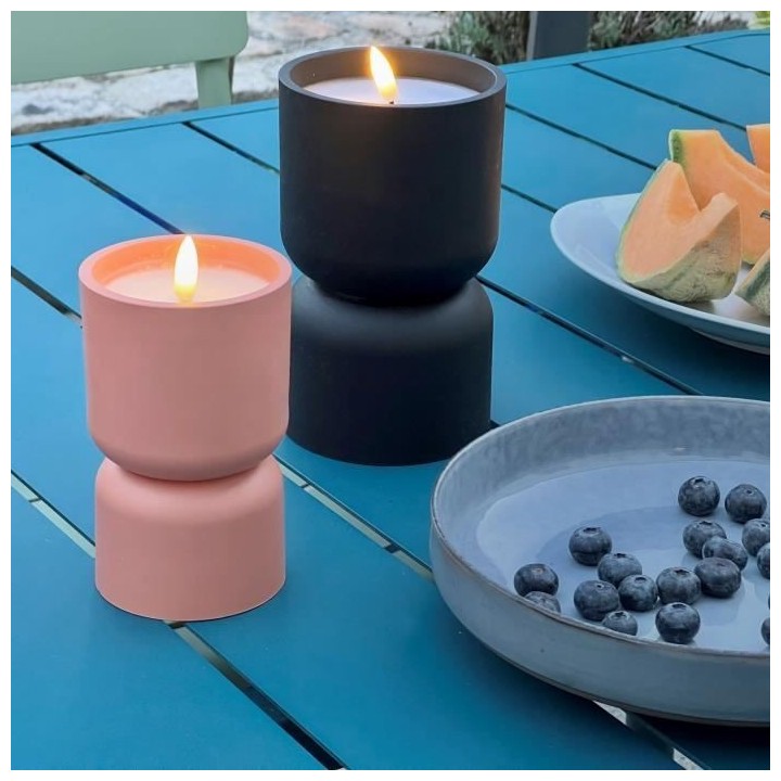 Lampe de table d'extérieur - BRILLIANT - LOVERE - Forme bougie - Plas