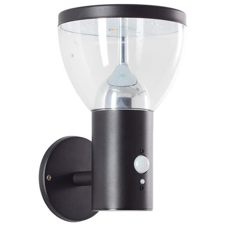 Applique extérieure - BRILLIANT - TULIP - LED et solaire - Détecteur