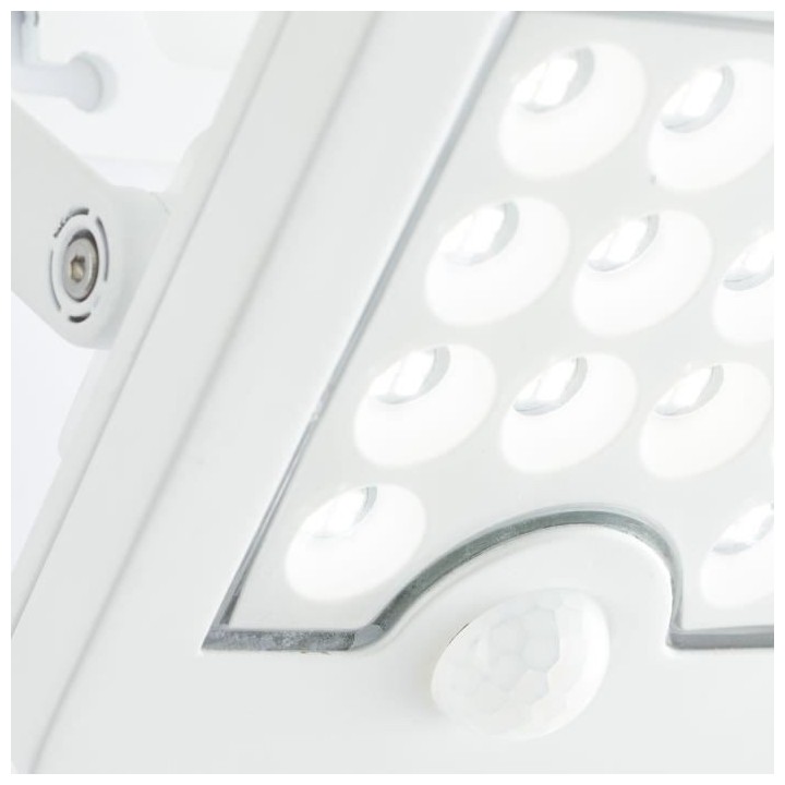 Applique extérieure - BRILLIANT - LUTON - LED et solaire - Détecteur