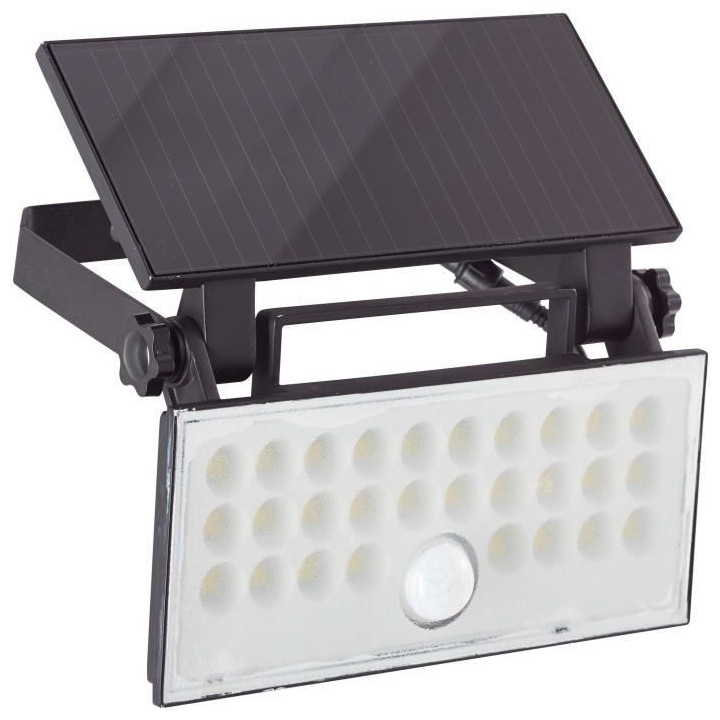 Applique extérieure - BRILLIANT - LUTON - LED et solaire - Détecteur