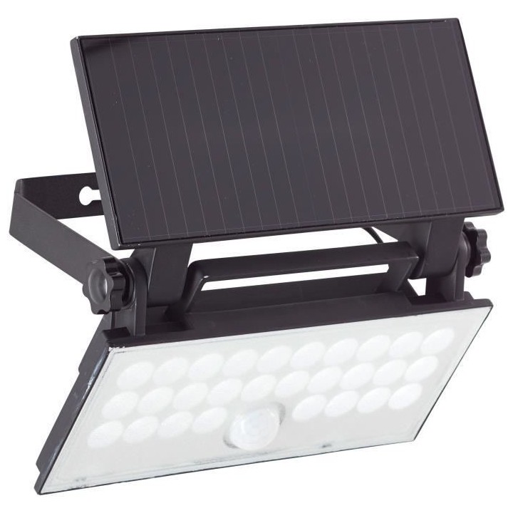 Applique extérieure - BRILLIANT - LUTON - LED et solaire - Détecteur