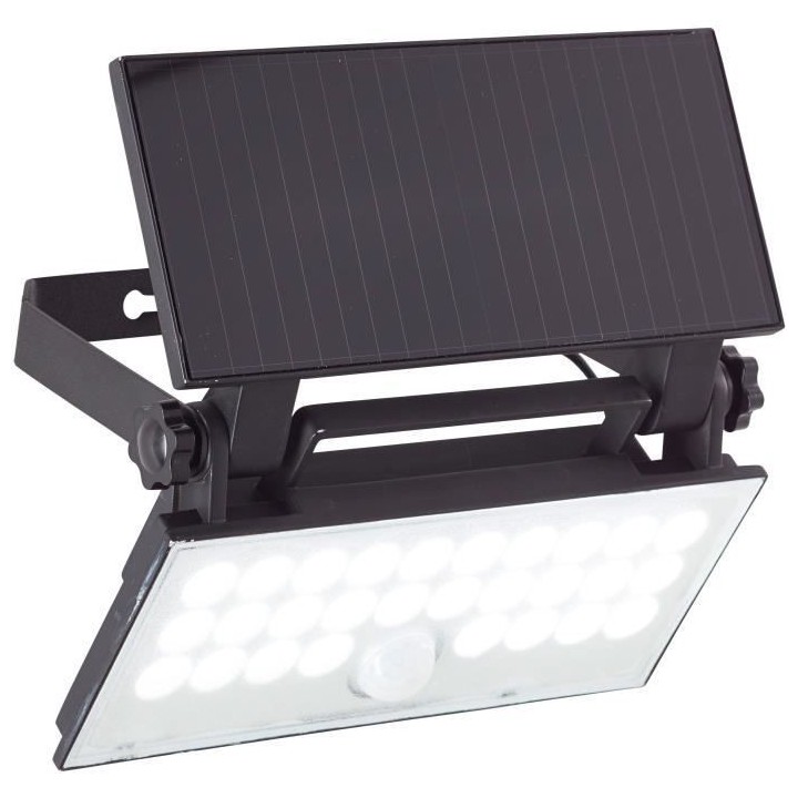 Applique extérieure - BRILLIANT - LUTON - LED et solaire - Détecteur