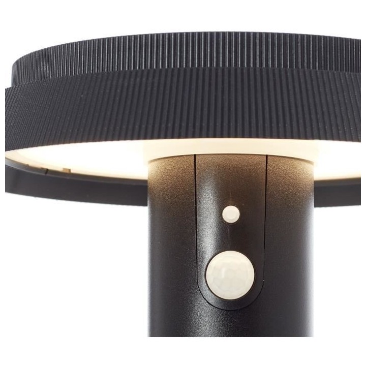 Potelet extérieur - BRILLIANT - ALVERO - LED et solaire - Dtecteur de