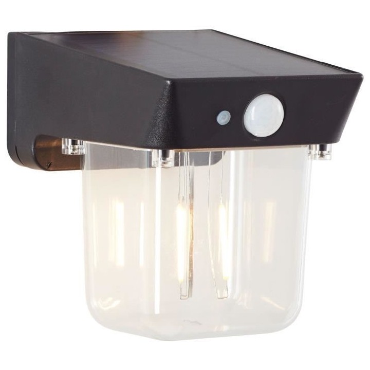 Applique extérieure - BRILLIANT - PARSON - LED et solaire - Détecteu