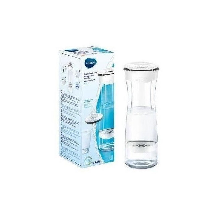 BRITA - Bouteille filtrante - 1.3 L - Ø10.2 cm - hauteur 29 cm- graph