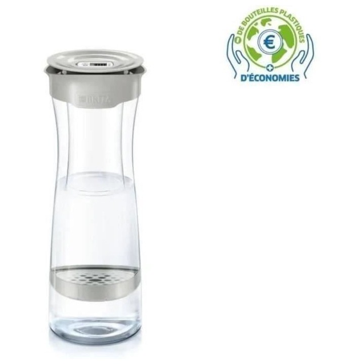BRITA - Bouteille filtrante - 1.3 L - Ø10.2 cm - hauteur 29 cm- graph