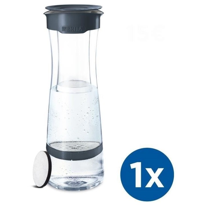 BRITA Bouteille filtrante Fill & Serve - 1,3 L - Gris