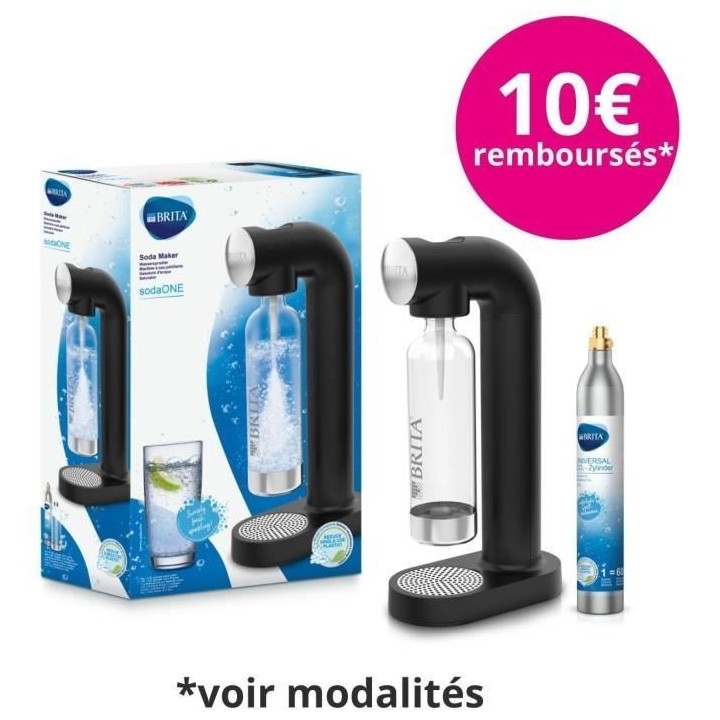 Machine a eau pétillante BRITA sodaONE - noire