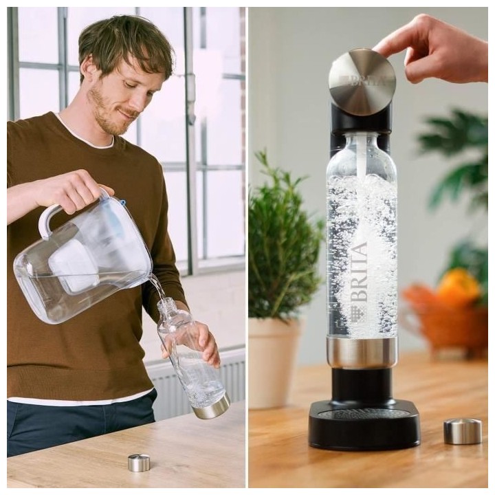 Machine a eau pétillante BRITA sodaONE - noire