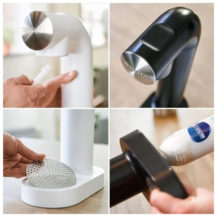 Machine a eau pétillante BRITA sodaONE - noire