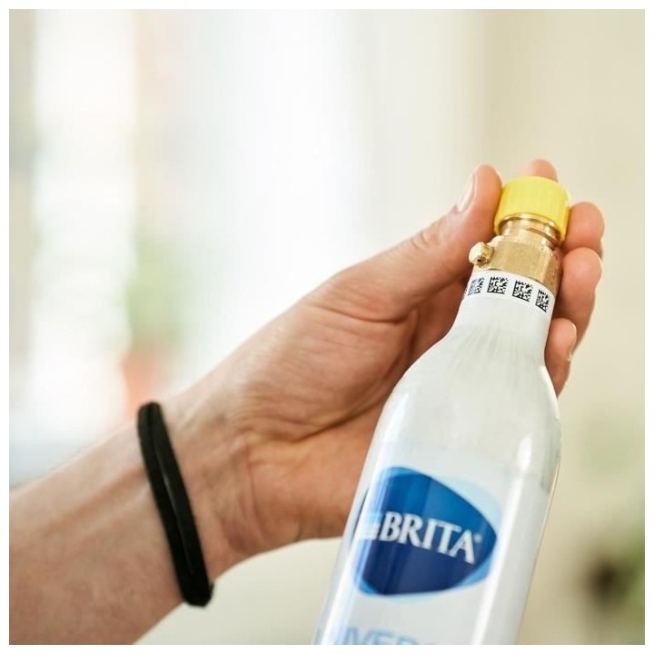 Cylindre CO2 de réserve BRITA pour machines a eau pétillante - Blanc