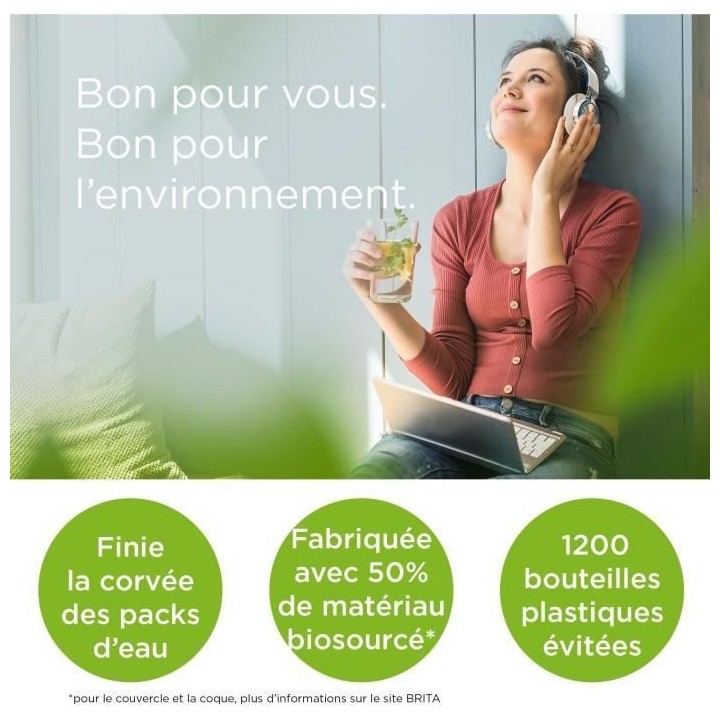 BRITA Pack de 6 cartouches filtrantes MAXTRA PRO All-in-1 - Nouveau MA