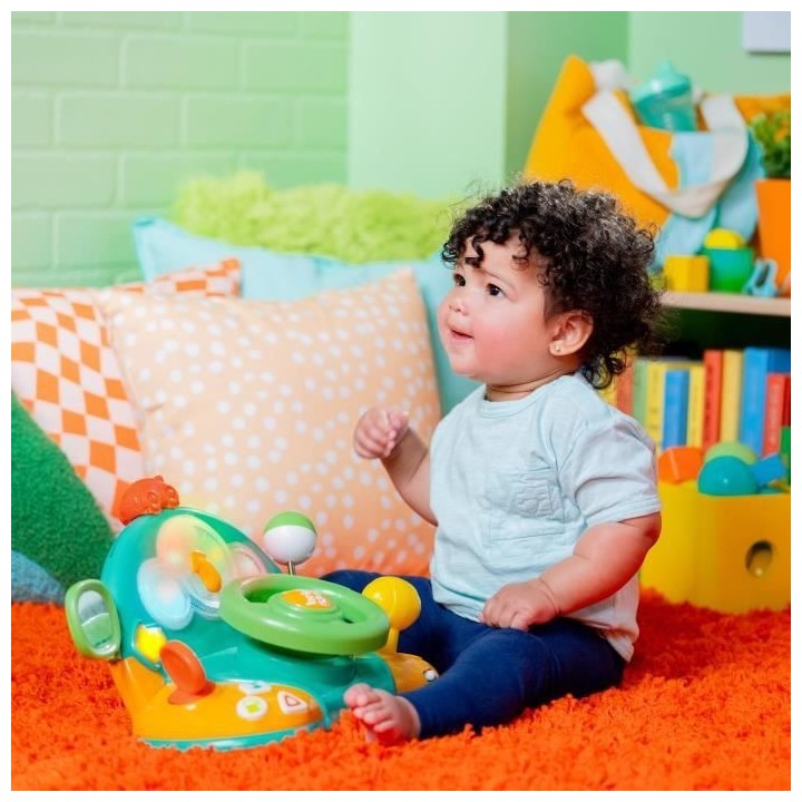 BRIGHT STARTS Volant lumieres et couleurs, jeu amusant a partir de 6 m