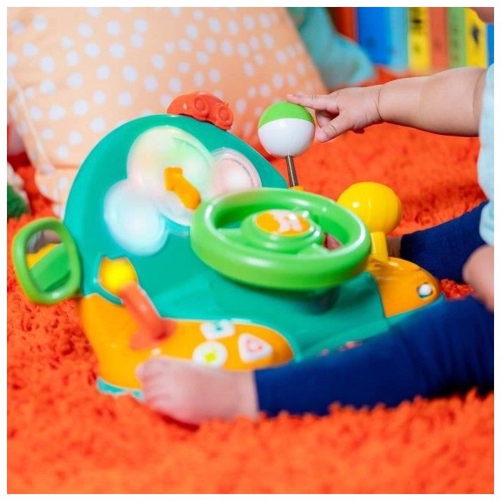 BRIGHT STARTS Volant lumieres et couleurs, jeu amusant a partir de 6 m