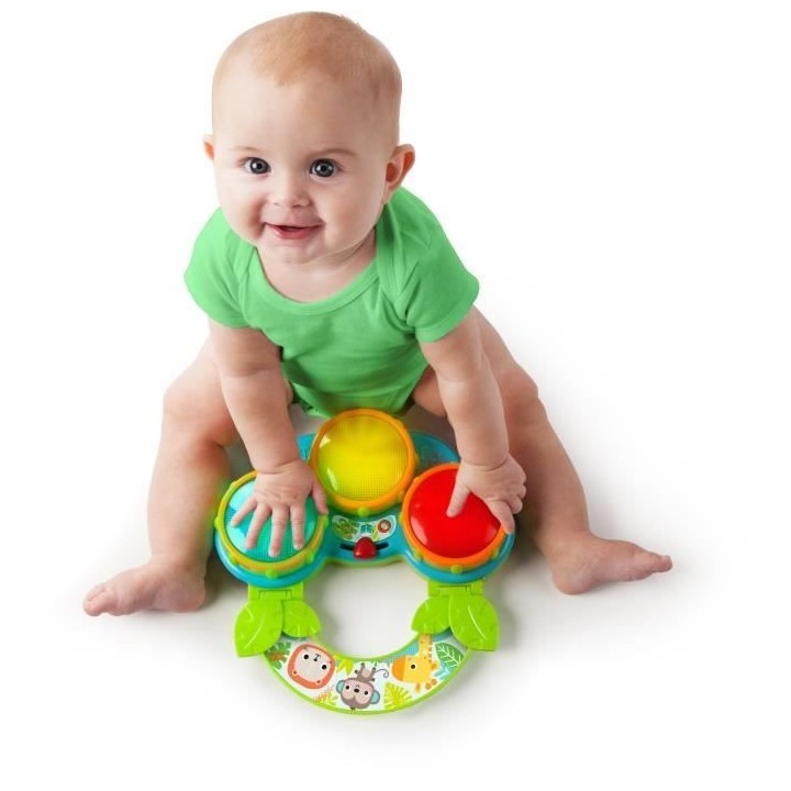 Jouet tambour musical avec lumieres - BRIGHT STARTS - Safari Beats - 3