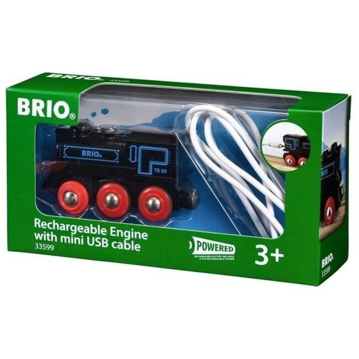 Locomotive rechargeable BRIO World - Ravensburger - Jaune - Mixte des
