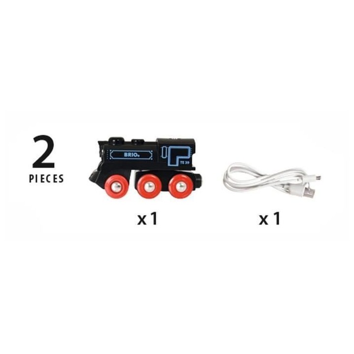 Locomotive rechargeable BRIO World - Ravensburger - Jaune - Mixte des