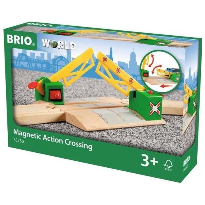 Passage a niveau magnétique Brio 33750 - Accessoire pour circuit de t
