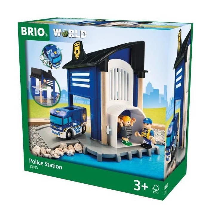 Brio World Commissariat de Police - Accessoire son et lumiere pour cir