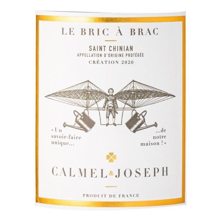 Calmel & Joseph Les Terroirs Le Bric a Brac 2020 Saint Chinian - Vin r