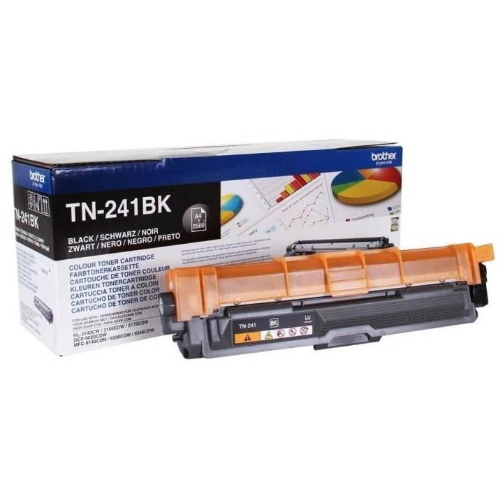 Brother Toner Laser TN-241 - Noir