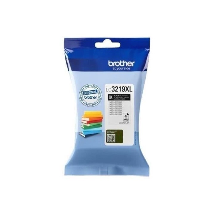 Cartouche d'encre BROTHER LC-3219XLBK noire XL pour imprimante jet d'e