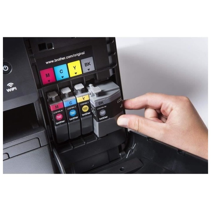 Cartouche d'encre BROTHER LC-3219XLBK noire XL pour imprimante jet d'e