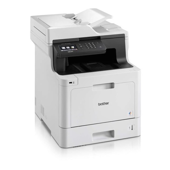Imprimante Multifonction 3-en-1 BROTHER DCP-L8410CDW - Laser - Couleur