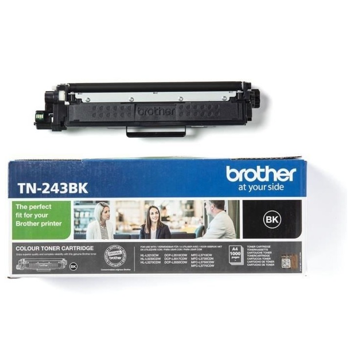 Toner noir standard - BROTHER - TN243BK - 1 000 pages