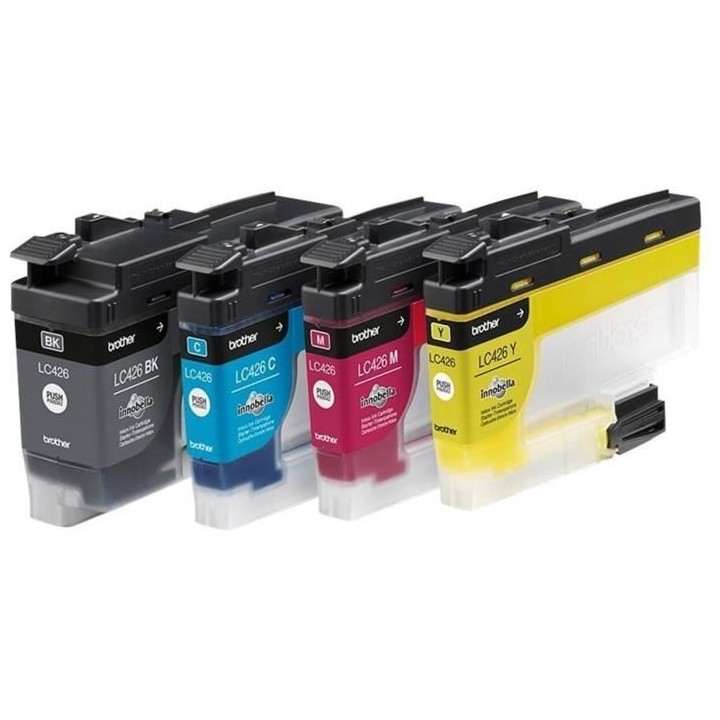 Pack de 4 cartouches d'encre LC426VAL - BROTHER - Noir, Cyan, Magenta,