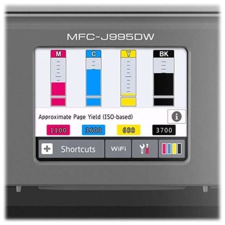 Imprimante Multifonction - BROTHER - MFC-J5955DW - Jet d'encre - A3 -