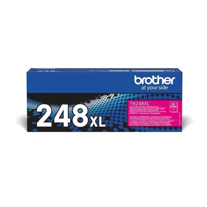 Toner magenta haute capacité Brother TN248XLM - 2300 pages