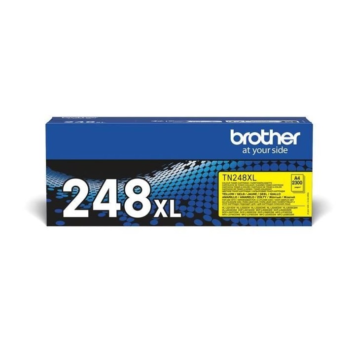 Toner d'encre jaune TN248XLY - BROTHER - Haute capacité - 2300 pages