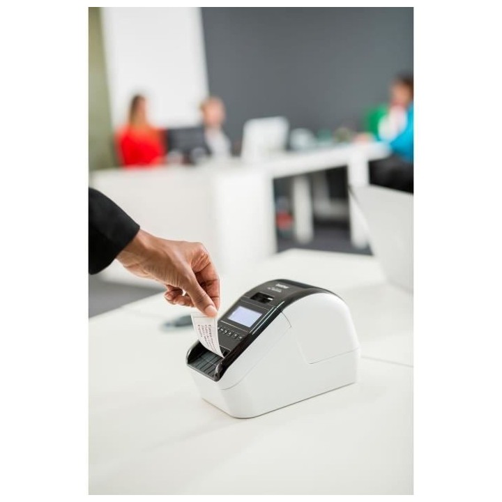 Imprimante d'étiquettes professionnelle avec Wi-Fi, réseau Ethernet