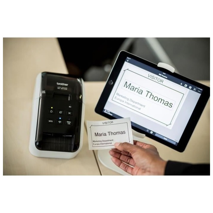 Imprimante d'étiquettes professionnelle avec Wi-Fi