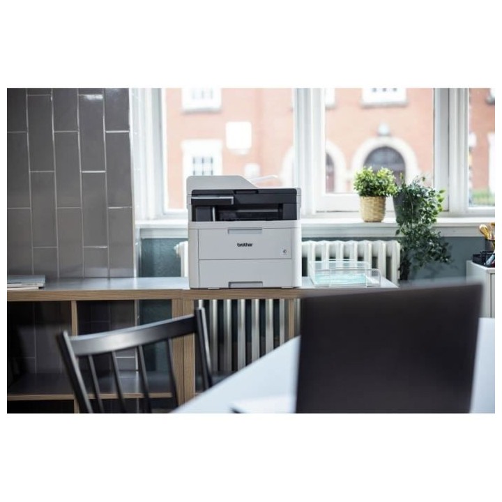 Imprimante multifonction 4 en 1 LED couleur - BROTHER - MFC-L3740CDWE