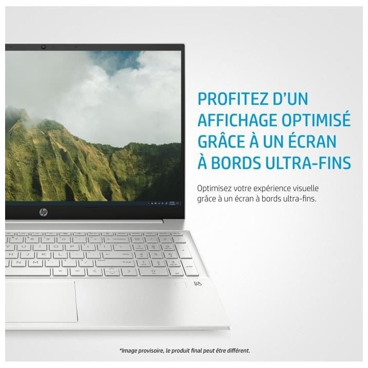 PC Portable - HP Pavillon 15-eh1022nf - 15,6 FHD - Ryzen 5-5500U - RAM