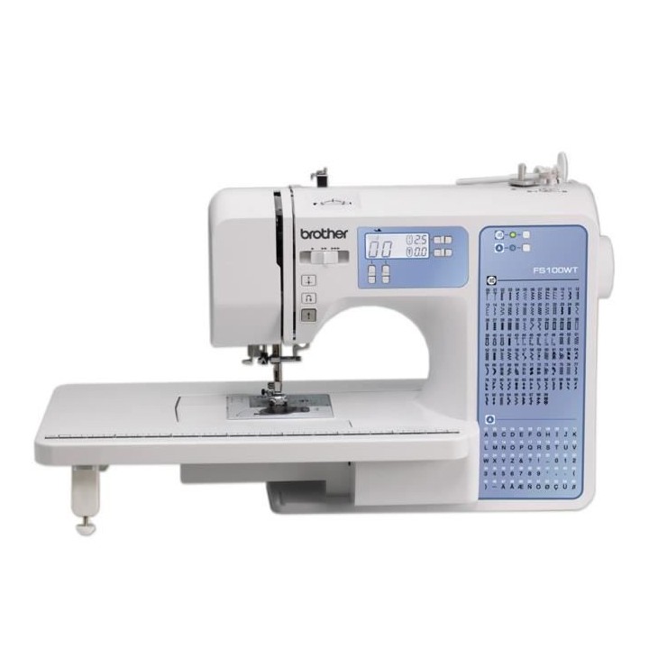 BROTHER FS100WT Machine a coudre électronique – 100 pts