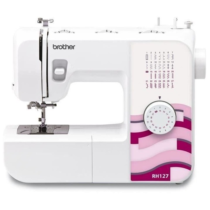 Machine a coudre mécanique - BROTHER RH-127 - 27 fonctions de couture