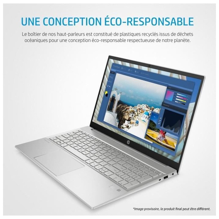 PC Portable - HP Pavillon 15-eh1022nf - 15,6 FHD - Ryzen 5-5500U - RAM