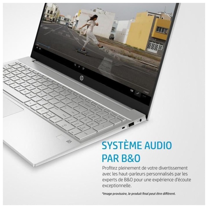 PC Portable - HP Pavillon 15-eh1022nf - 15,6 FHD - Ryzen 5-5500U - RAM