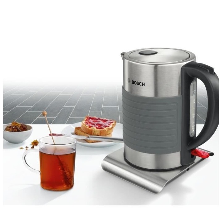 BOSCH TWK7S05 Bouilloire électrique – Gris
