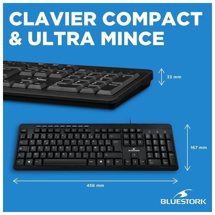 Bluestork pack clavier + souris